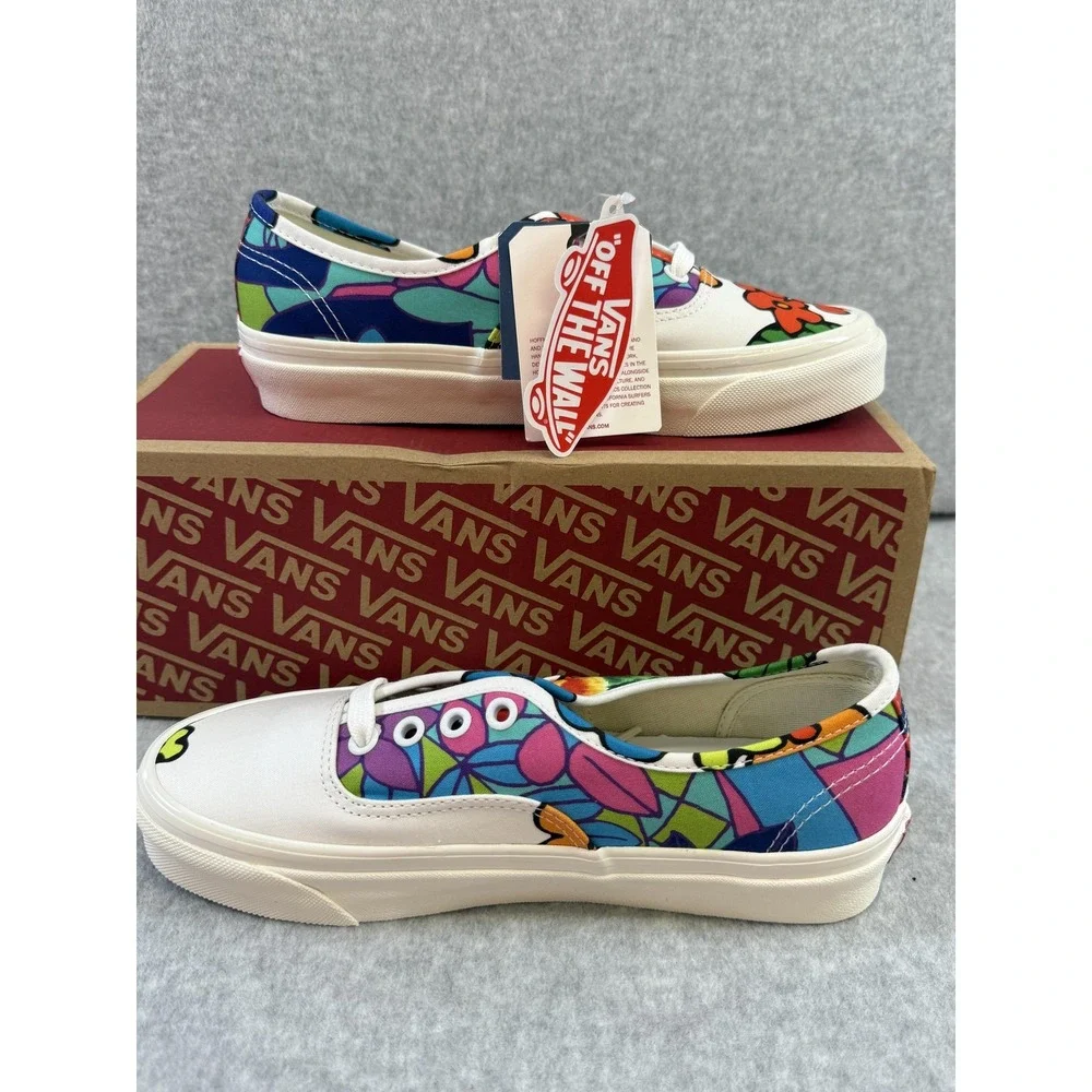 Vans Authentic 44 Dx Shoes Mens Size 5.5 Womens 7 Anaheim Factory Multi Floral C